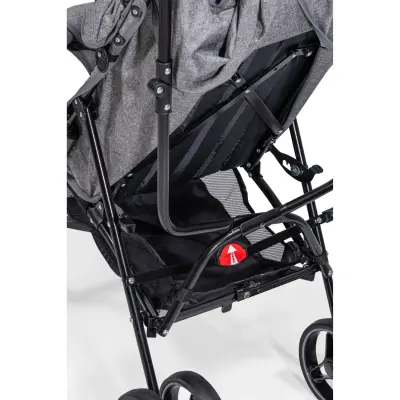 Duux Siena 0-3 Yaş Hafif Puset Baston Bebek Arabası Tam Yatar – Ön Barlı Gri - 24