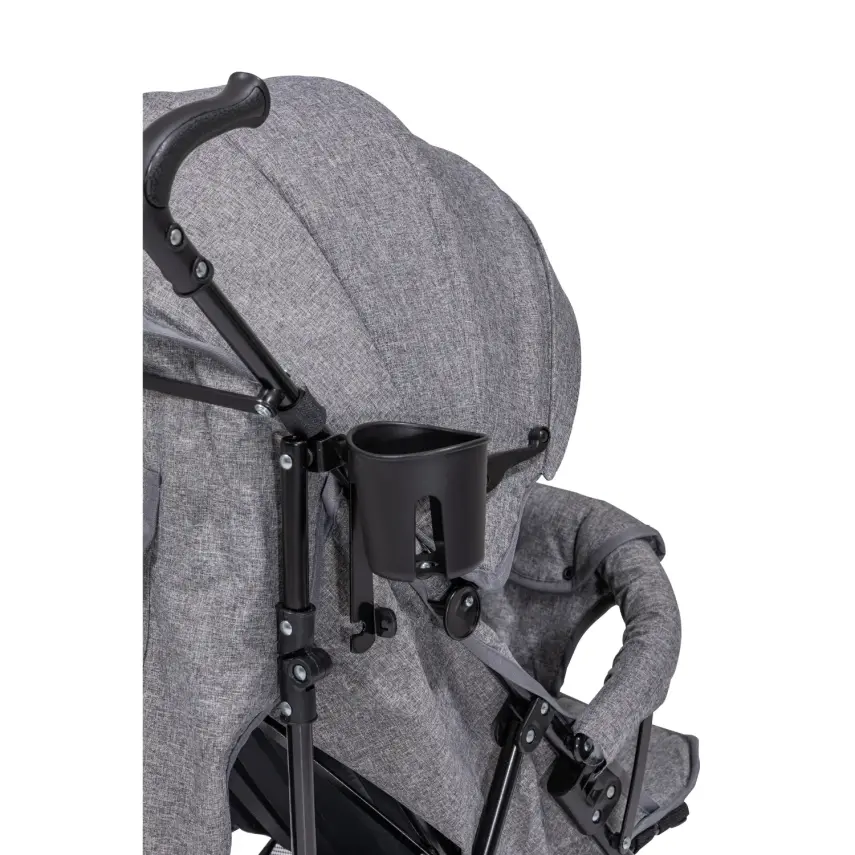 Duux Siena 0-3 Yaş Hafif Puset Baston Bebek Arabası Tam Yatar – Ön Barlı Gri - 13