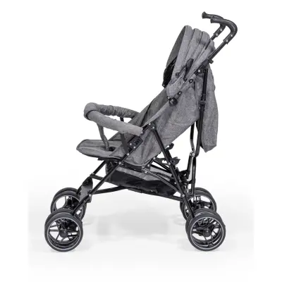 Duux Siena 0-3 Yaş Hafif Puset Baston Bebek Arabası Tam Yatar – Ön Barlı Gri - 23