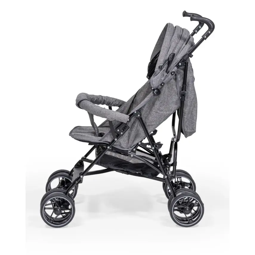 Duux Siena 0-3 Yaş Hafif Puset Baston Bebek Arabası Tam Yatar – Ön Barlı Gri - 23