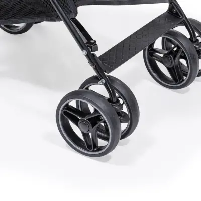 Duux Siena 0-3 Yaş Hafif Puset Baston Bebek Arabası Tam Yatar – Ön Barlı Gri - 27