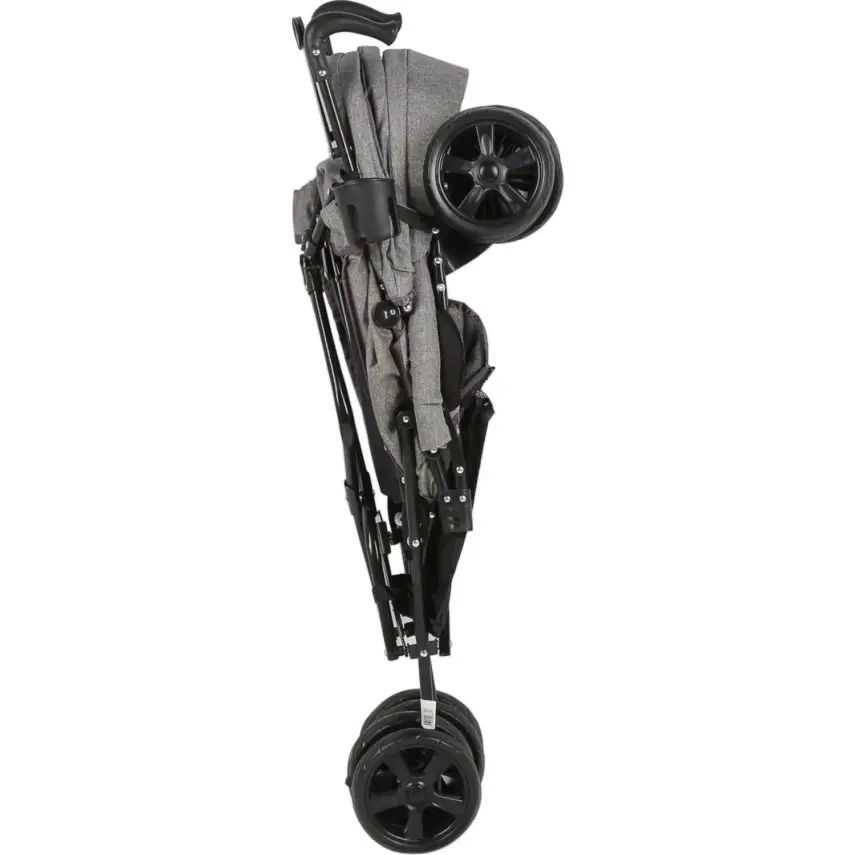 Duux Siena 0-3 Yaş Hafif Puset Baston Bebek Arabası Tam Yatar – Ön Barlı Gri - 7