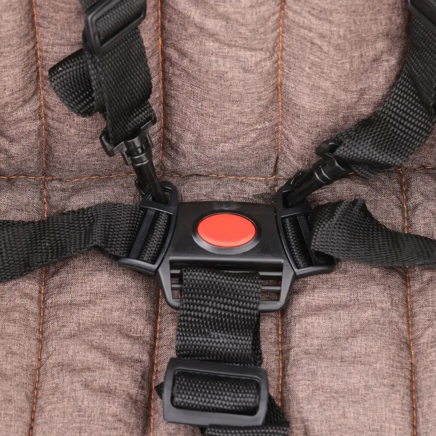 Duux Siena 0-3 Yaş Hafif Puset Baston Bebek Arabası Tam Yatar – Ön Barlı Kahverengi - 11