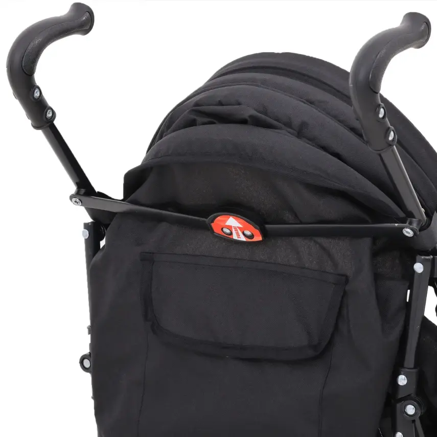 Duux Siena 0-3 Yaş Hafif Puset Baston Bebek Arabası Tam Yatar – Ön Barlı  Siyah - 15