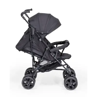 Duux Siena 0-3 Yaş Hafif Puset Baston Bebek Arabası Tam Yatar – Ön Barlı  Siyah - 16