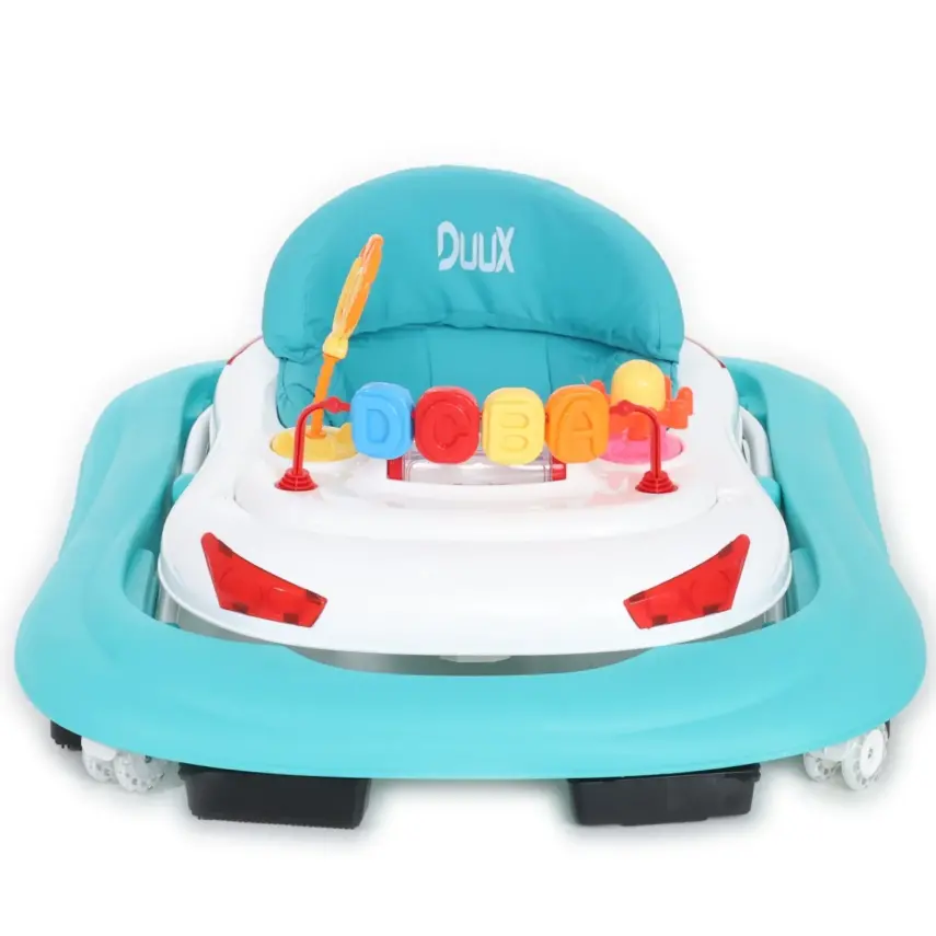 Duux Tobby Oyuncaklı Müzikli 3 Kademeli Örümcek Bebek Yürüteci Beyaz - 5