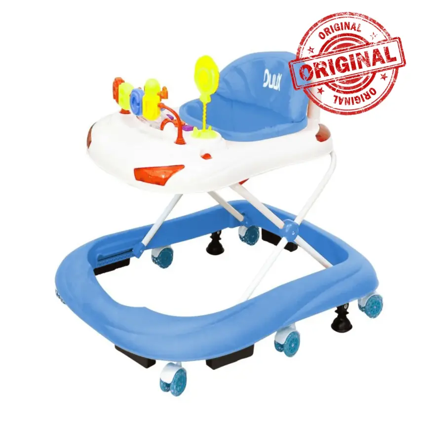 Duux Tobby Oyuncaklı Müzikli 3 Kademeli Örümcek Bebek Yürüteci Beyaz - 2