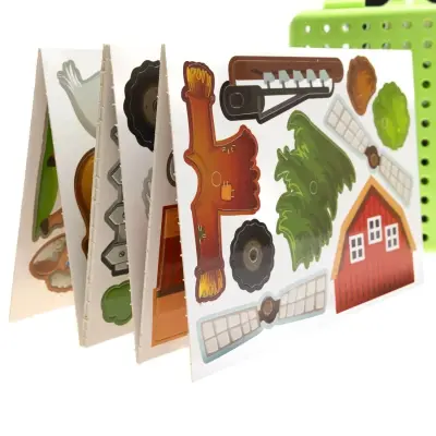 Eğitici Matkap Seti Çiflik Hayvanları 3D Stem Creative - 3