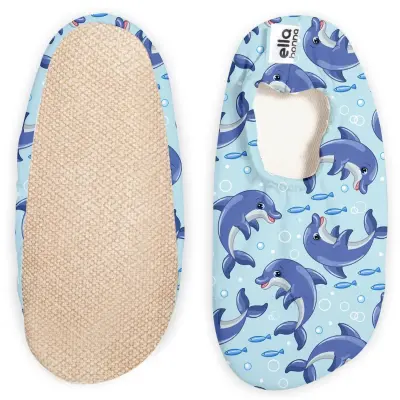 Ella Bonna Unisex Deniz Patiği Kaydırmaz Taban Yunus Balığı - 8