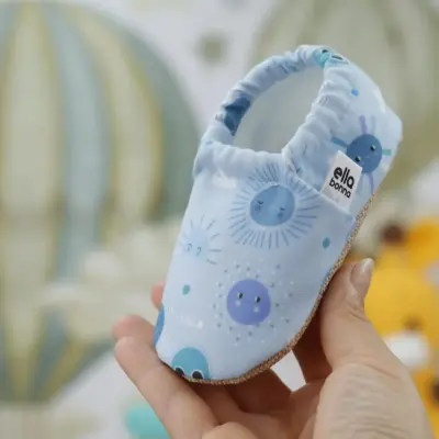 Ella Bonna Unisex Patik Kaydırmaz Taban Gökyüzü (1)