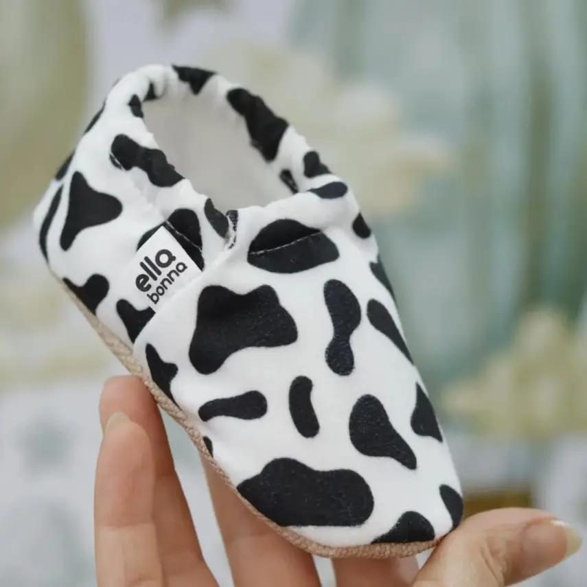 Ella Bonna Unisex Patik Kaydırmaz Taban İnek - 14