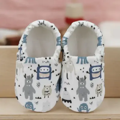 Ella Bonna Unisex Patik Kaydırmaz Taban Sevimli Canavarlar - 4