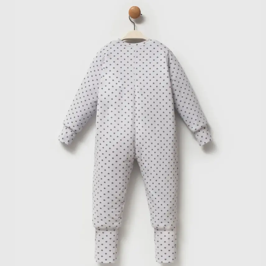 Ella Bonna Uyku Tulumu Çoraplı 2,5 Tog Gri Yıldız - 4