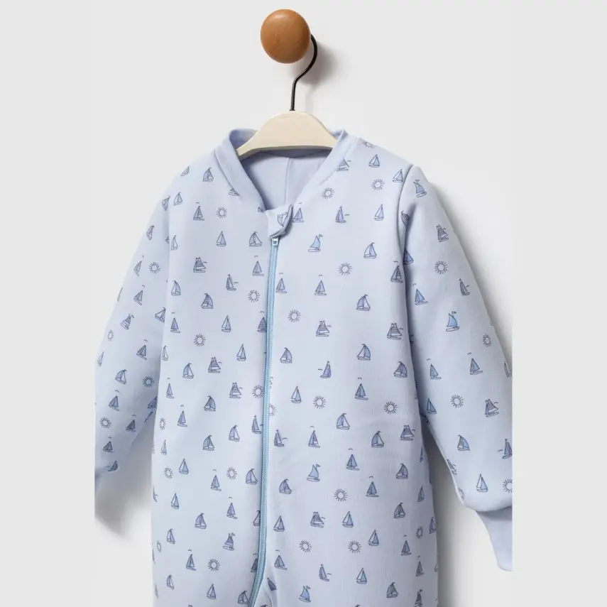 Ella Bonna Uyku Tulumu Çoraplı 2,5 Tog Mavi Captain - 2