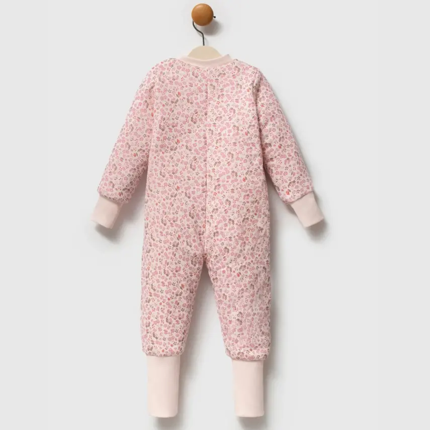 Ella Bonna Uyku Tulumu Çoraplı 2,5 Tog Tea Çiçek - 3