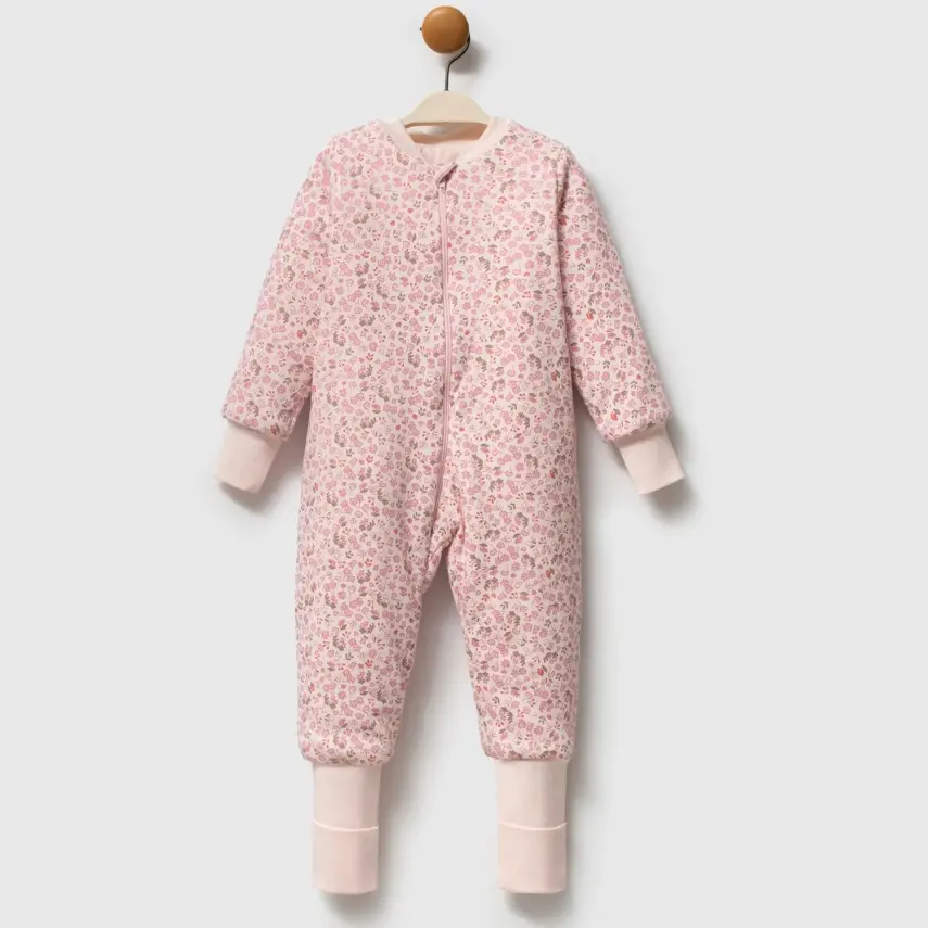 Ella Bonna Uyku Tulumu Çoraplı 2,5 Tog Tea Çiçek - 6