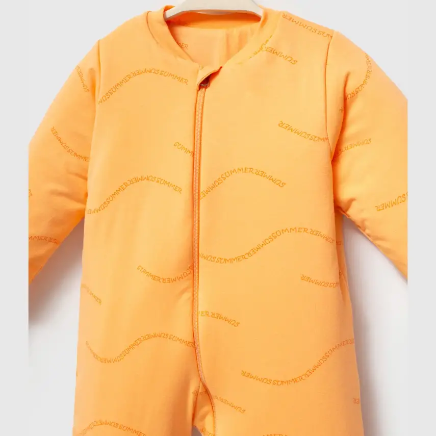 Ella Bonna Uyku Tulumu Çoraplı 2,5 Tog Turuncu Summer - 3