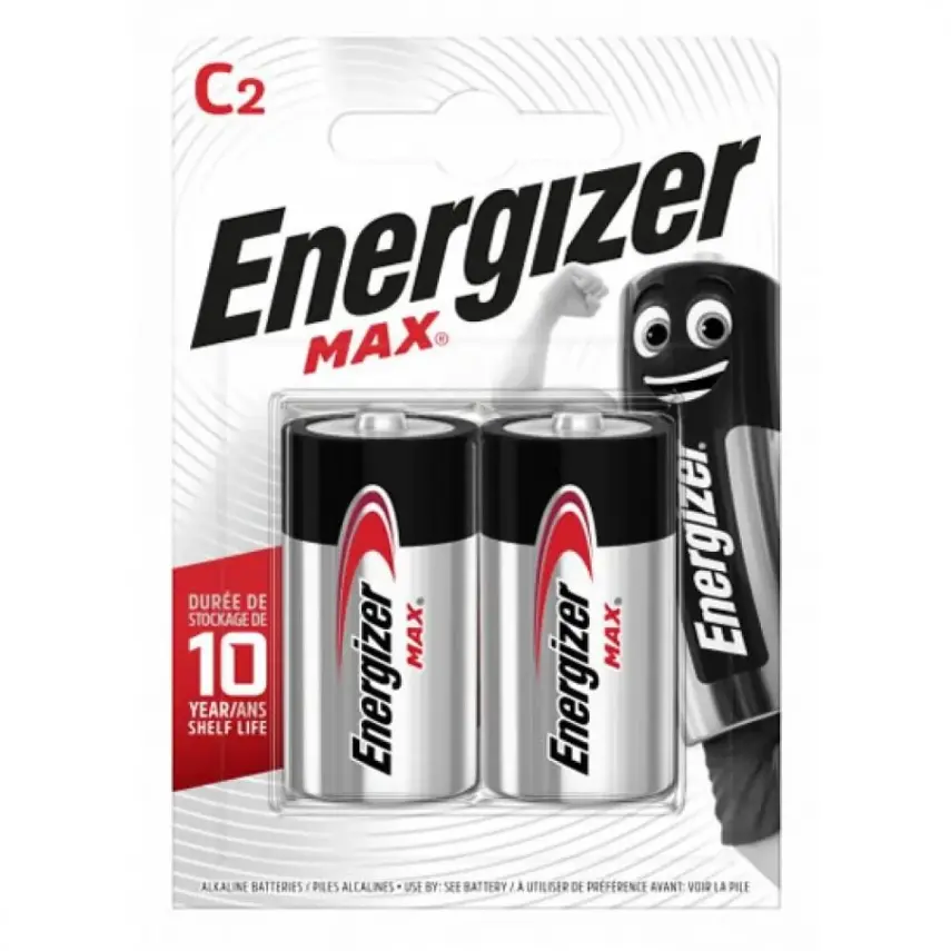 Energizer Max Alkaline C Boy 2 li Pil - 1