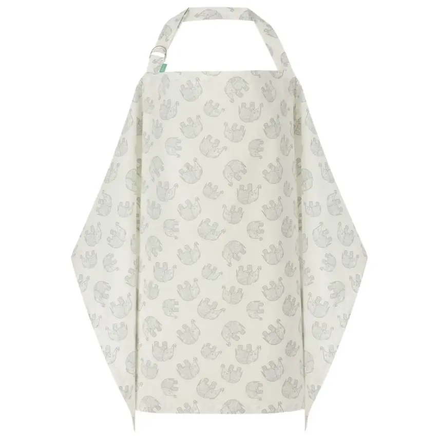 Fabu Bebe Emzirme Önlüğü Fil Gri - 1