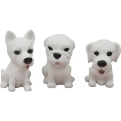 Filede 3'lü Banyo Oyuncağı Köpek Set - 1