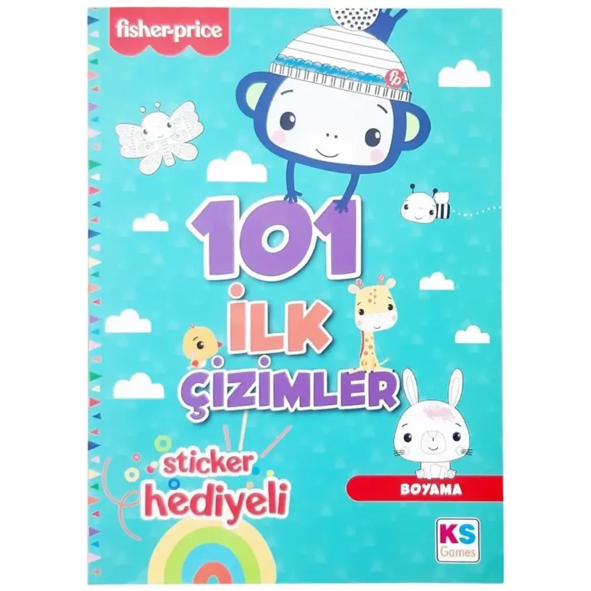 Fısher Prıce 101 İlk Çizimlerim Türkçe - 1