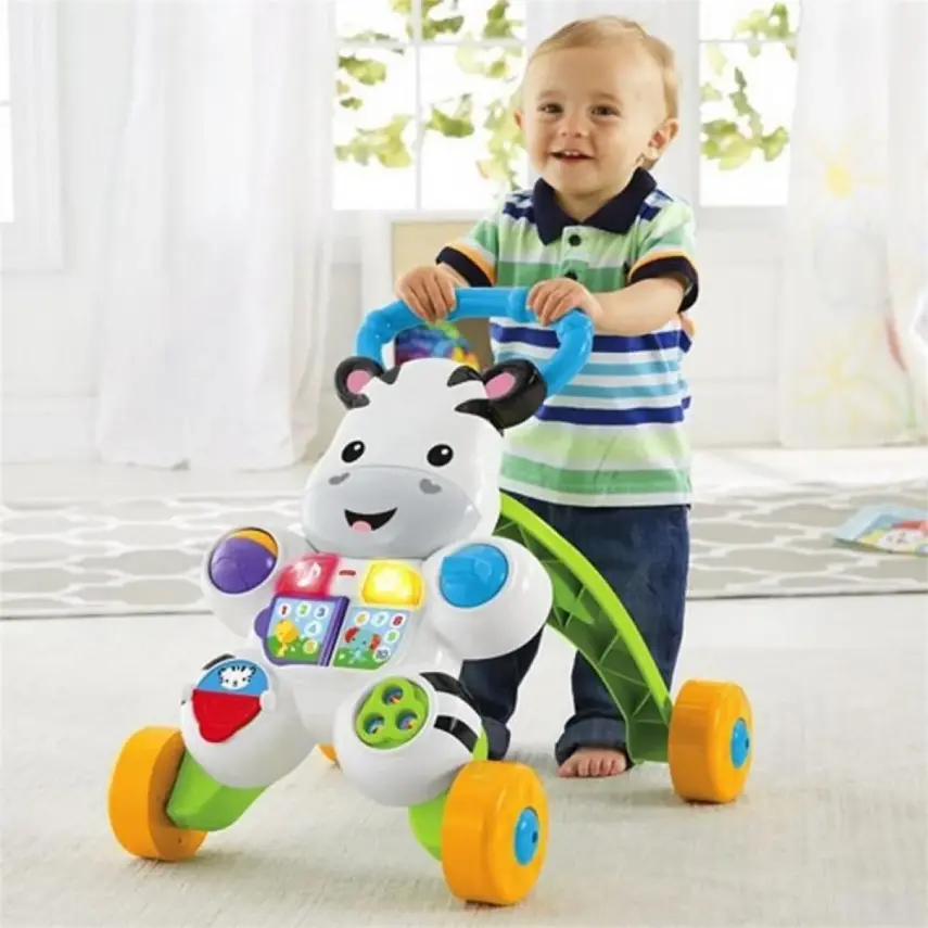 Fisher Price Melodili Zebra Yürüteç - 8