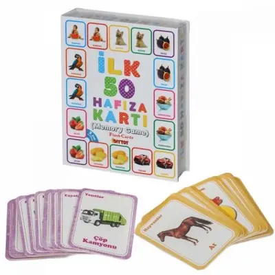 Flash Kart İlk 50 Hafıza Kartı Memory Game