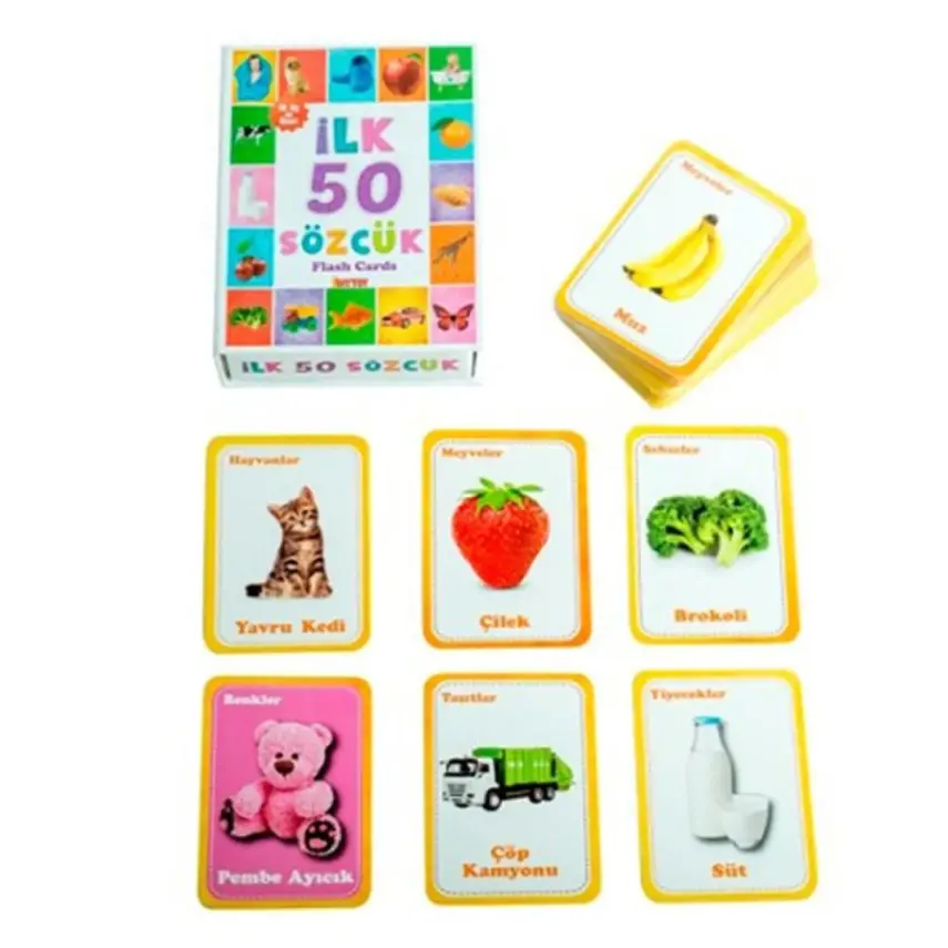 Flash Kart İlk 50 Sözcük - 4