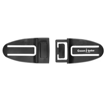 Gezenbebe Bebek Emniyet Kemer Klipsi Black - 2