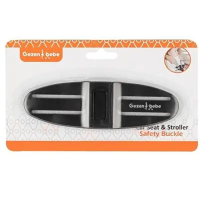 Gezenbebe Bebek Emniyet Kemer Klipsi Black - 5