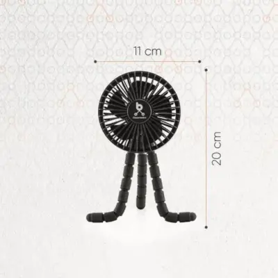 Gezenbebe Çok Fonksiyonlu Bebek Arabası Fanı - 2