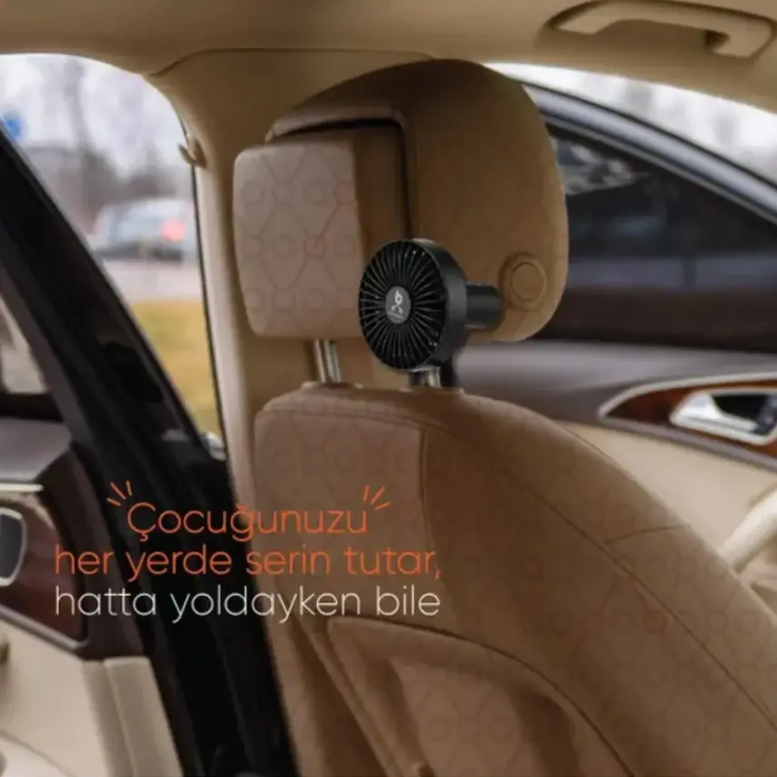 Gezenbebe Çok Fonksiyonlu Bebek Arabası Fanı - 7