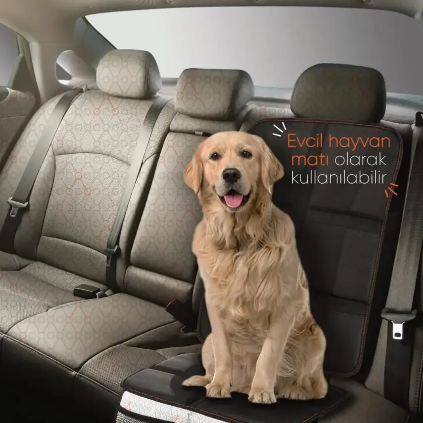 Gezenbebe Kalın Pedli Araba Koltuk Koruyucu - 5