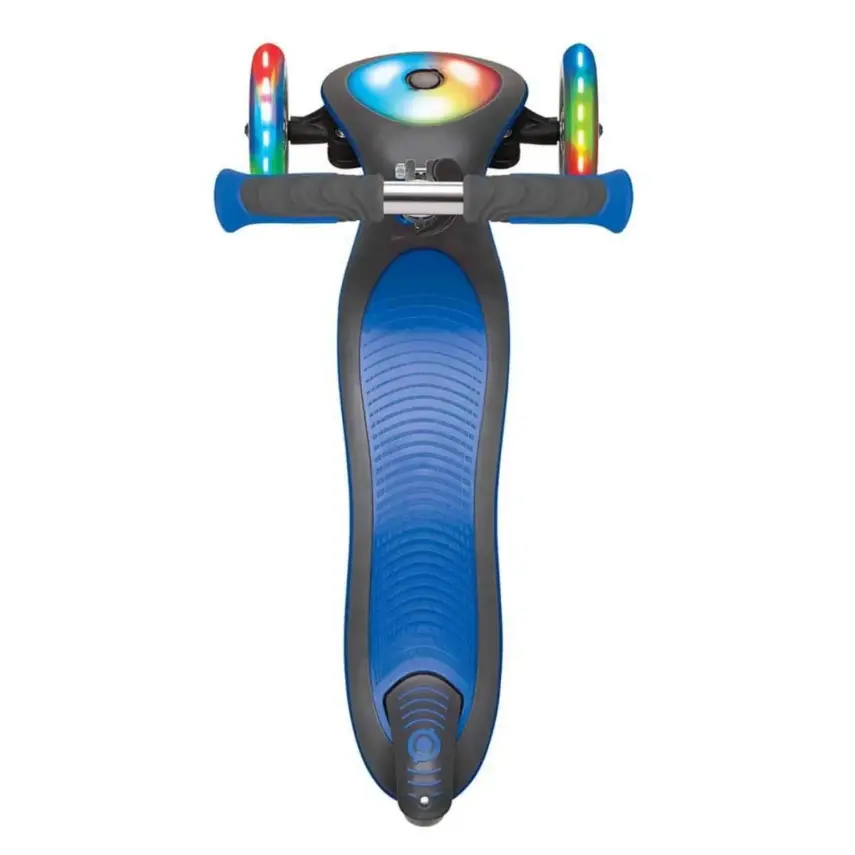 Globber Elite Deluxe Işıklı Scooter Lacivert - 5