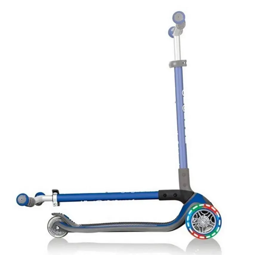 Globber Elite Deluxe Işıklı Scooter Lacivert - 8