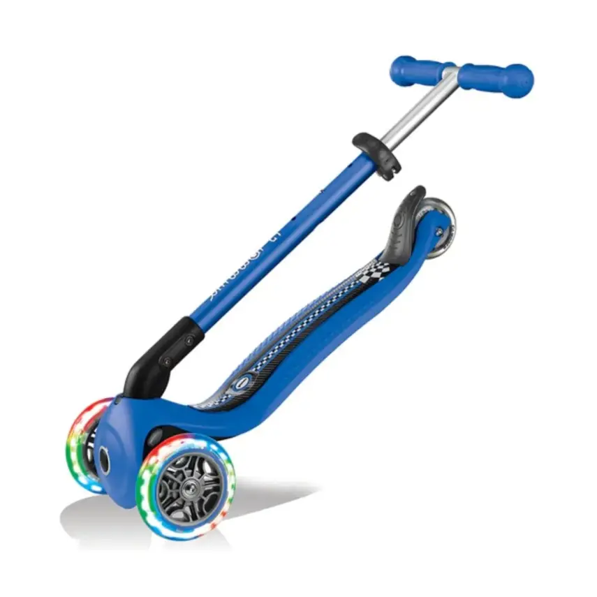Globber Elite Deluxe Işıklı Scooter Lacivert - 3