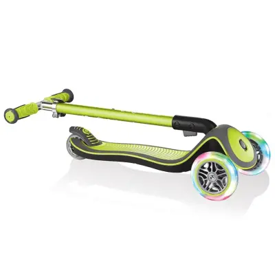 Globber Elite Deluxe Işıklı Scooter Yeşil - 7