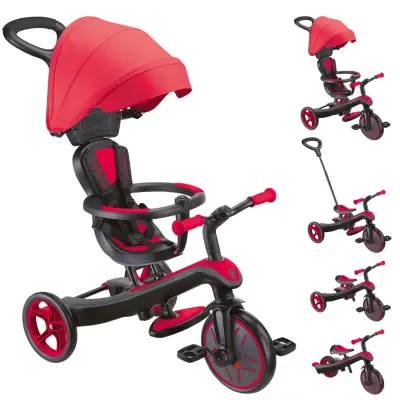 Globber Explorer 4in1 Bisiklet - Kırmızı - 2