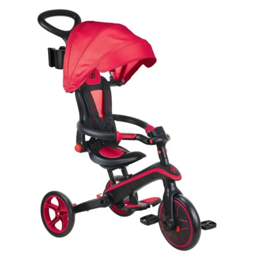 Globber Explorer 4in1 Katlanabilir Bisiklet - Kırmızı - 1