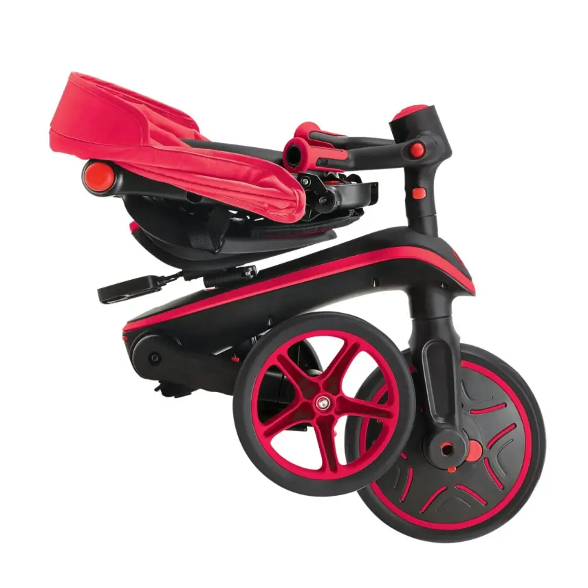 Globber Explorer 4in1 Katlanabilir Bisiklet - Kırmızı - 4