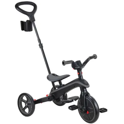 Globber Explorer 4in1 Katlanabilir Bisiklet - Siyah/Gri - 4