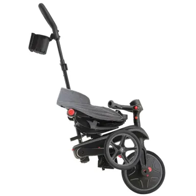 Globber Explorer 4in1 Katlanabilir Bisiklet - Siyah/Gri - 10