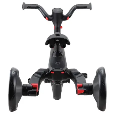 Globber Explorer 4in1 Katlanabilir Bisiklet - Siyah/Gri - 9