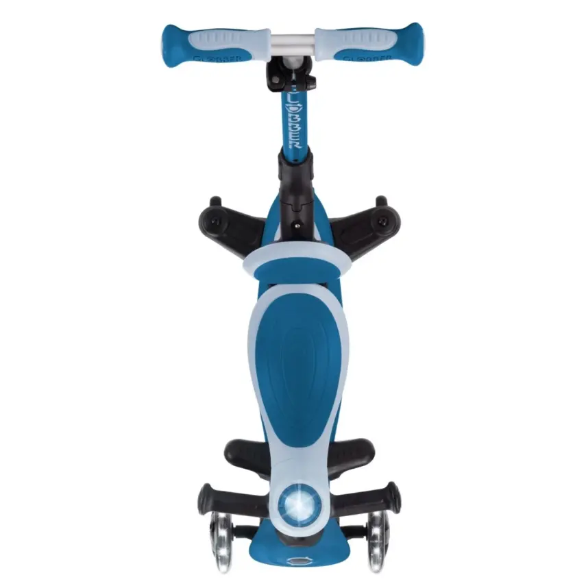 Globber Go Up Baby 360 Derece Manevra Kabiliyetli Işıklı Scooter - Pastel Mavi - 6