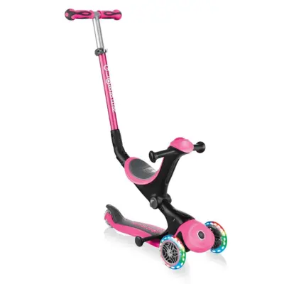 Globber Go Up Deluxe Işıklı Scooter Pembe - 8