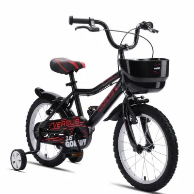 Gokidy Versus 16 Jant Siyah - Kırmızı Bisiklet