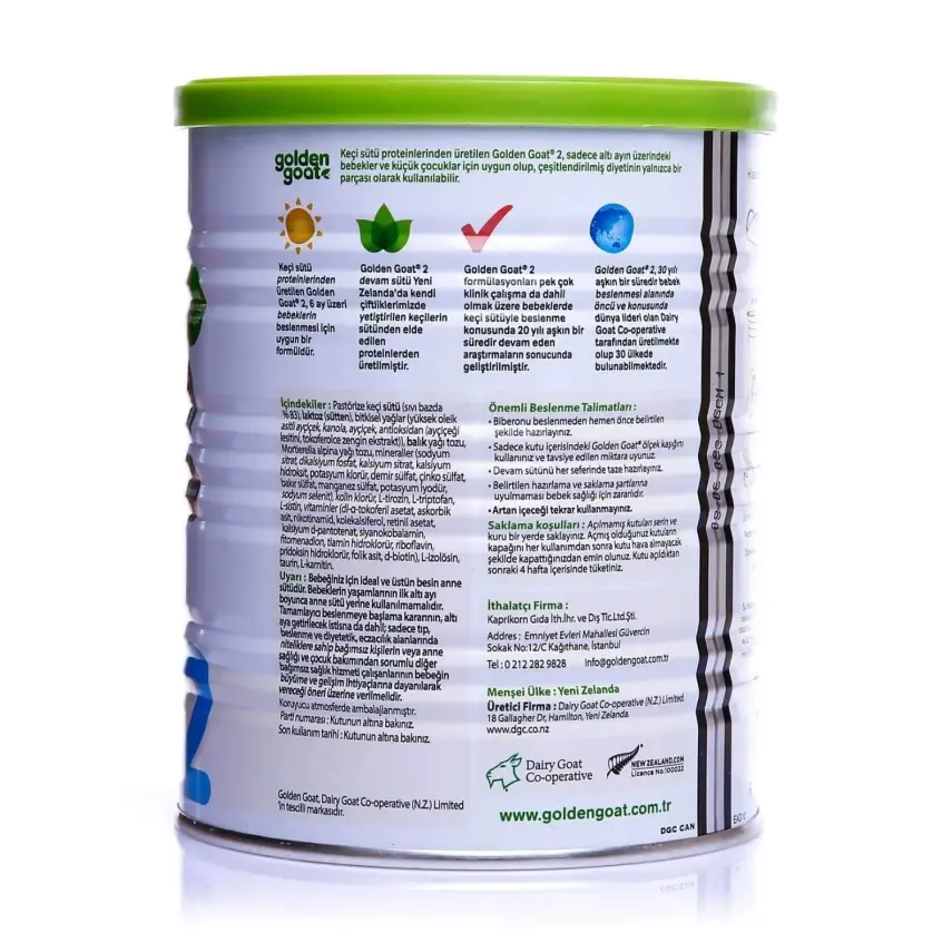 Golden Goat 2 Keçi Devam Sütü Maması 400 gr - 9