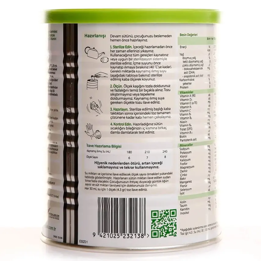 Golden Goat 3 Keçi Devam Sütü Maması 400 gr - 2