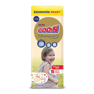 Goon Premium Külot Bebek Bezi 5 Beden 12-20 Kg 34lü Jumbo Paket - 3