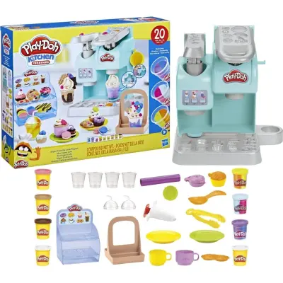 Hasbro Play Doh Süper Renkli Kafe Set - 9